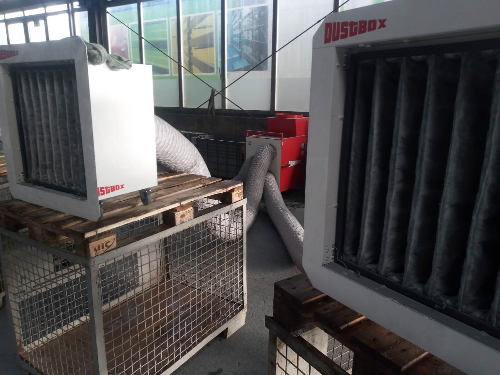 Staubabsaugung Industrie